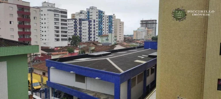 Imagem Apartamento com 1 dormitório para alugar, 52 m² por R$ 1.600,02/mês - Aviação - Praia Grande/SP
