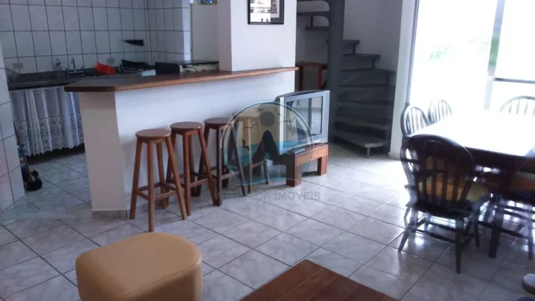 Imagem Cobertura de Luxo à Venda ou Locação em Ubatuba-SP, Bairro Toninhas: 3 Quartos, 2 Suítes, 166m², 2 Vagas na Garagem!