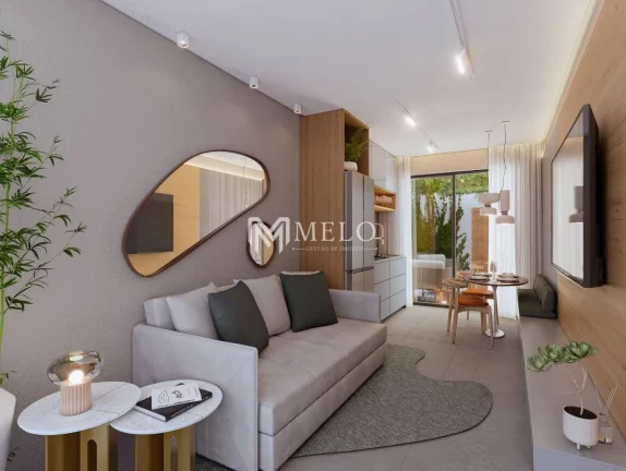 Imagem Oportunidade em POPRTO DE GALINHAS:31,11m², 01qt, 01vaga/Flat/Studio...