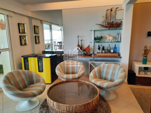 Imagem Apto em prédio novo, frente mar com lazer Pitangueiras: 4 quartos, 3 suítes, 2 salas, 2 vagas