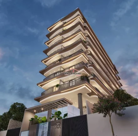 Imagem Apartamento à venda, 58 m² por R$ 545.000,00 - Tupi - Praia Grande/SP