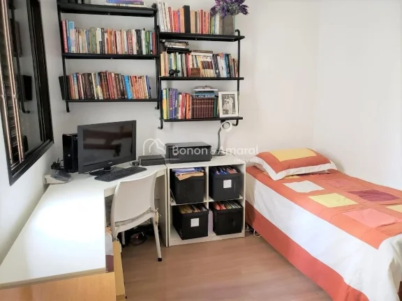 Imagem Localizado em uma das regiões mais nobres e desejadas de Campinas, este apartamento oferece o equil...