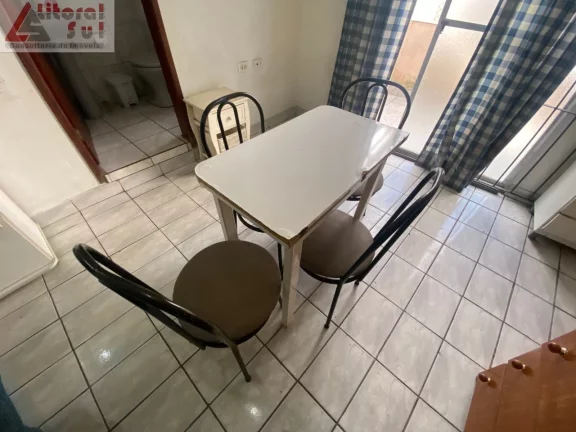 Imagem Apartamento à venda em Praia Grande-SP, Ocian: 1 quarto, 1 sala, 1 banheiro, 32m² de área. Venha conferir!
