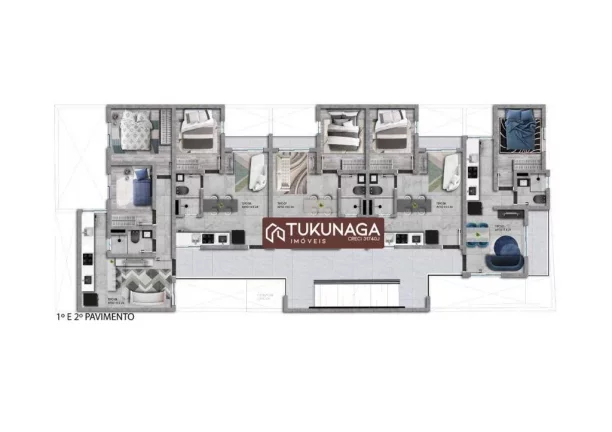 Imagem Apartamento com 1 dormitório à venda, 29 m² por R$ 195.000,00 - Vila Nova Carolina - São Paulo/SP