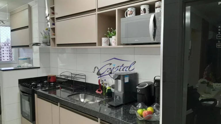 Imagem Apartamento com 2 dormitórios à venda, 60 m² por R$ 490.000 - Tupi - Praia Grande/SP