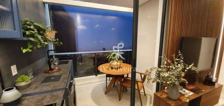 Imagem Apartamento com 1 dormitório para alugar, 46 m² por R$ 7.515,69/mês - Pinheiros - São Paulo/SP