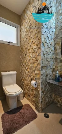Imagem Casa lado nobre - Praia de Juquehy, 300 metros da praia, piscina, churrasqueira, 4 suítes, acomoda 8 pessoas | Juquehy Imobiliária
