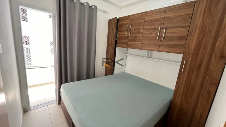 Imagem Apartamento à venda nas Toninhas com 1 dormitórios, varanda gourmet com churrasqueira e piscina
