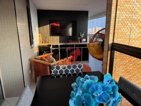 Imagem Apartamento elegante de alto padrão mobiliado e decorado à venda na melhor localização de São Bernardo do Campo
