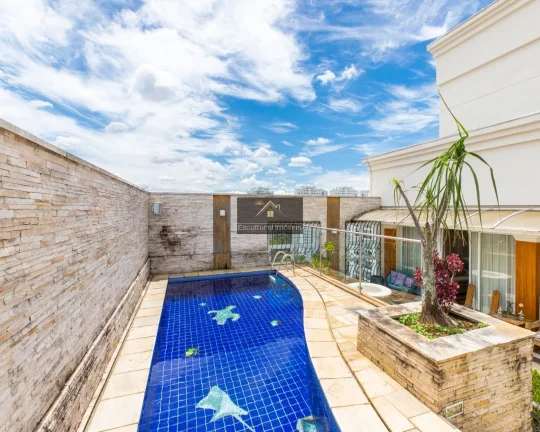 Imagem LOCAÇÃO ALTO PADRÃO COBERTURA MOBILIADA COMPLETA 3 SUÍTES ESCRITÓRIO VARANDAS VISTA MARAVILHOSA PISCINA CHURRASQUEIRA SAUNA 4 VAGAS ALTO DA BOA VISTA