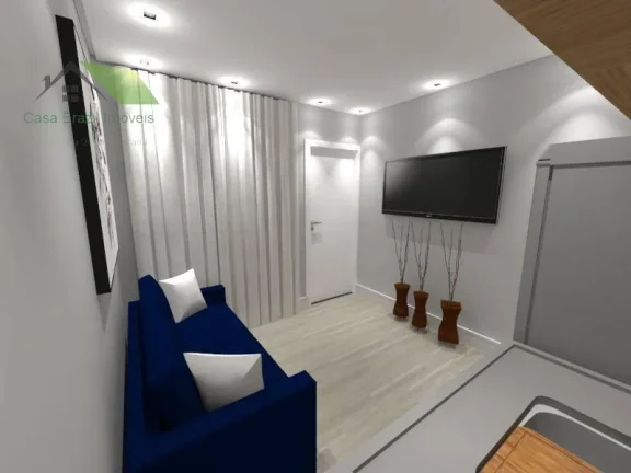 Imagem Kitnet para alugar em Suzano, Vila Monte Sion, com 1 quarto, 25m2