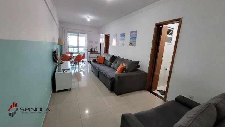 Imagem Apartamento com 1 dormitório à venda, 57 m² por R$ 399.000,00 - Balneário Flórida - Praia Grande/SP