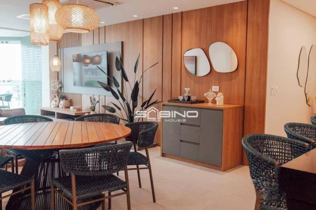 Imagem Apartamento Pé na Areia à Venda, com 3 dormitórios 3 Suítes 2 vagas 170m² - Riviera de São Lourenço Bertioga SP