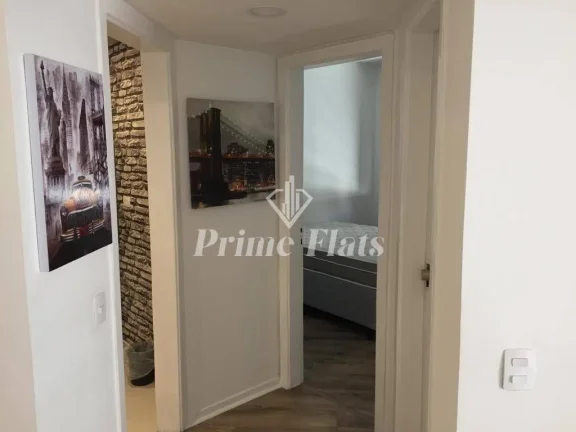 Imagem Flat disponível para locação no Contemporâneo Home e Service, com 45m², 1 dormitório e 1 vaga