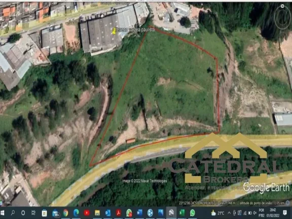 Imagem TERRENO, 14800 M² - VENDA POR R$ 2.700.000,00 OU ALUGUEL POR R$ 10.000,00/MÊS - ÁREA INDUSTRIAL - VÁRZEA PAULISTA/SP