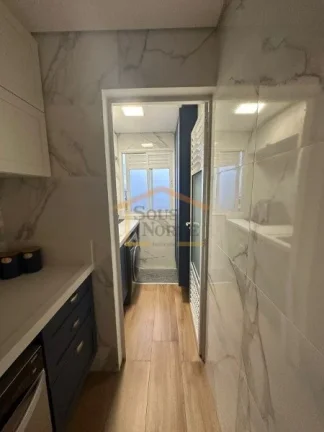 Imagem Apartamento 59m²
2 Dormitórios - sendo1 Suíte 
Todo Mobiliado 
Sala Integrada com a Varanda 
Sol ...