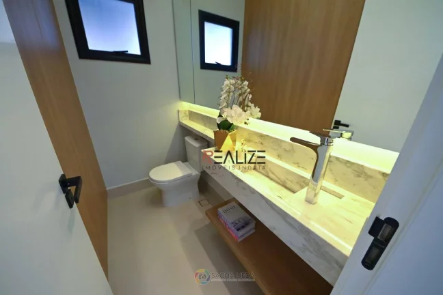 Imagem Casa moderna com 3 suítes e escritório à venda, por R$ 2.100.000 - Condomínio Próximo Parque Ecológico - Indaiatuba/SP