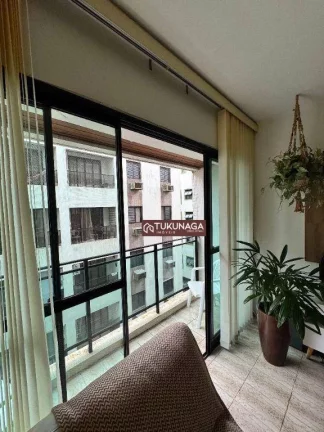 Imagem Apartamento Condomínio Edifício Navegante ll com 2 dormitórios à venda, 134 m² por R$ 500.000 - Jardim Las Palmas - Guarujá/SP