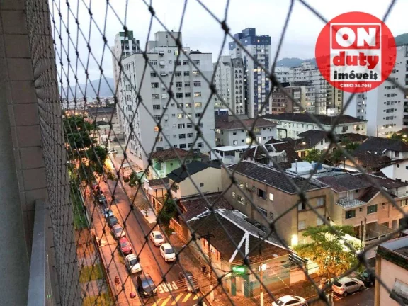 Imagem Apartamento com 2 quartos à venda, 85 m² por R$ 400.000 - Centro - São Vicente/SP