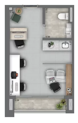 Imagem Helbor Patteo Vila Mariana Life ... Offices - Comercial