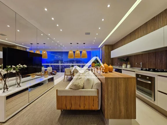 Imagem Apartamento com 3 dormitórios à venda, 89 m² por R$ 1.350.000,00 - Encruzilhada - Santos/SP