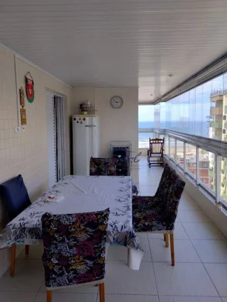 Imagem Apartamento com 3 dormitórios à venda, 130 m² por R$ 960.000 - Tupi - Praia Grande/SP
