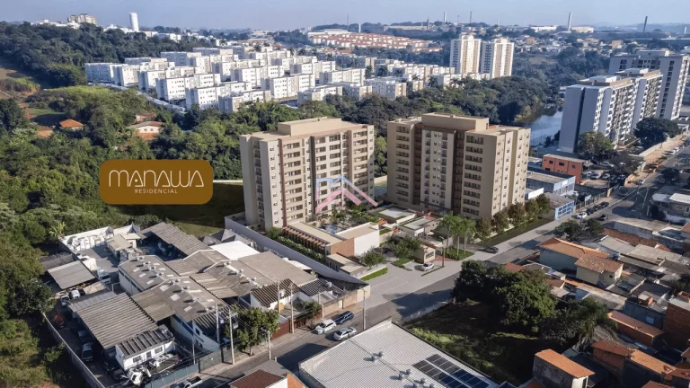 Apartamentos à venda Manawa Residencial - Área útil 75 a 102 m2 - 2 e 3 dormitórios - Recanto IV Centenário - Excelente localização - Jundiaí / São Paulo / COD. 30436