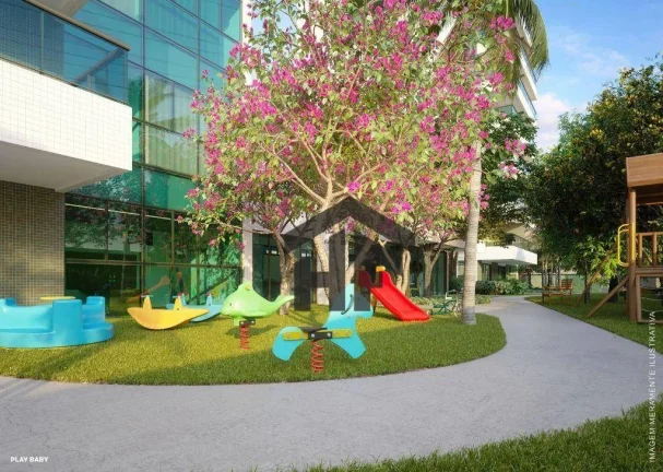 Imagem Apartamento de Lançamento com 4 Quatos em Apipucos, Recife