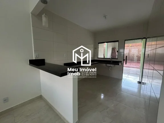 Imagem Casa Parque JK 2 Quartos 68m² Área Gourmet - Luziânia GO