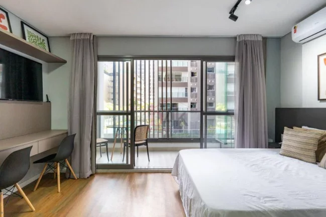 Imagem Studio no Brooklin Mobiliado: Renda de até R$ 4.500/mês | 32m²