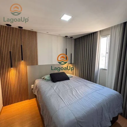 Imagem Apartamento com 2 dormitórios à venda, 41 m² por R$ 280.000,00 - Lundceia - Lagoa Santa/MG