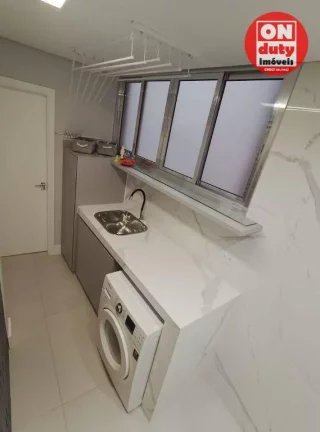 Imagem Apartamento com 2 dormitórios à venda, 89 m² por R$ 910.000,00 - Pompéia - Santos/SP