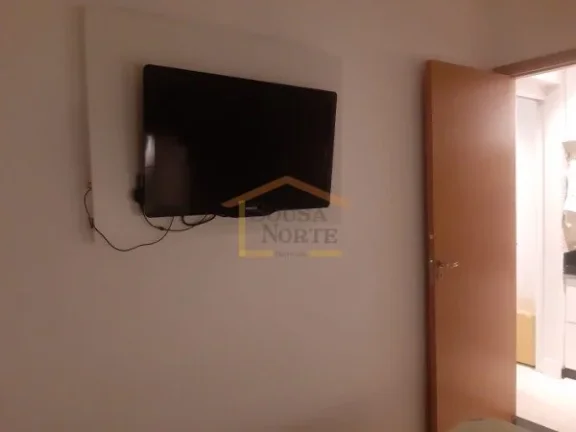 Imagem Apartamento em Santana com 42 m², 1 dormitório, 1 banheiro, varanda, Imóvel mobiliado com móveis...