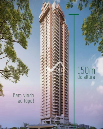 Imagem Apartamento em construção - 3 suítes, vagas demarcadas, lazer total à venda por R$ 1.280.000 - José Menino - Santos/SP