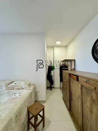 Imagem Apartamento 03 suítes de 123m², vista mar com churrasqueira a carvão, menos de 100 metros do mar no Canto do forte