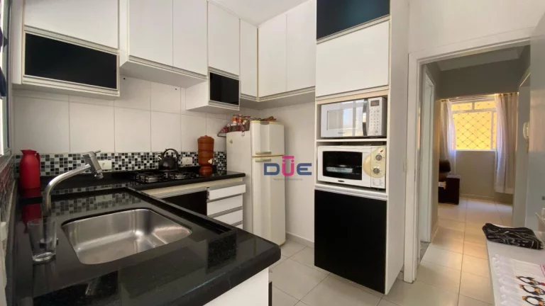 Imagem Apartamento com 1 dormitório à venda, 55 m² por R$ 370.000,00 - Aparecida - Santos/SP