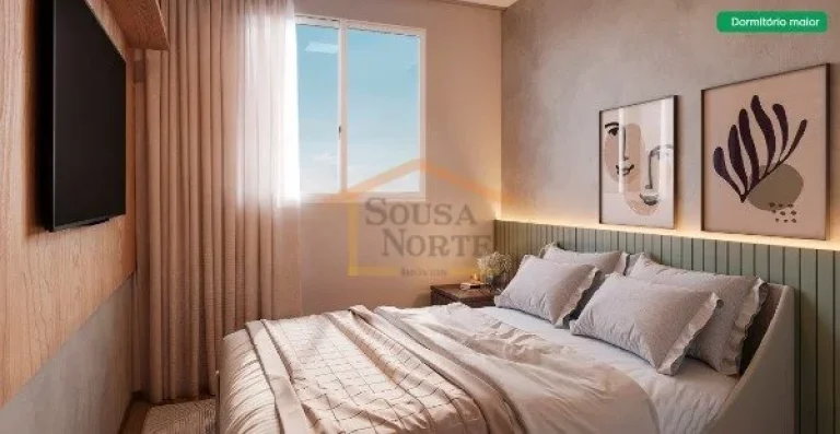 Imagem Apartamentos de 2 dormitórios (com opção de varanda e vaga de garagem) a partir de 32,47m², com ...