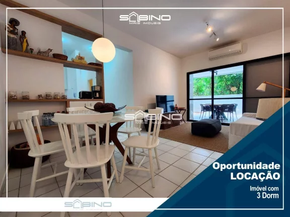 Imagem Apartamento para Locação com 3 Dormitórios 1 suíte, atende até 8 pessoas - Riviera de São Lourenço - Bertioga SP