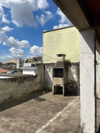 Imagem Casa com 1 dormitório para alugar, 35 m² por R$ 1.042,00/mês - Cidade São Jorge - Santo André/SP