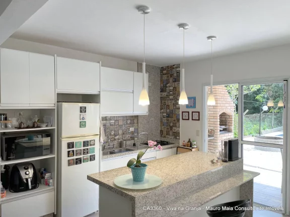 Imagem Casa 5 suítes na Granja Viana em meio a muito verde - Gr Carneiro Viana