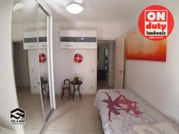 Imagem Apartamento com 3 quartos à venda, 90 m² por R$ 455.000 - Loteamento João Batista Julião - Guarujá/SP