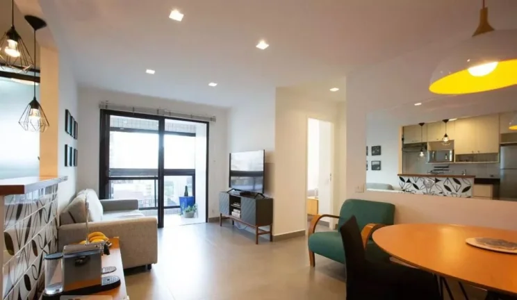 Imagem Apartamento 57M², 2Q, 1 Banheiro, 1 Vaga, Academia, Churrasqueira, Piscina Adulto e Infantil, Salão de Festas e Jogos, Sauna, Quadra de Squash, Jardim