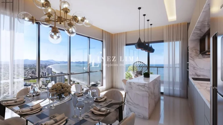 Imagem Apartamento para Venda em Porto Belo, pereque, 3 dormitórios, 3 suítes, 4 banheiros, 2 vagas