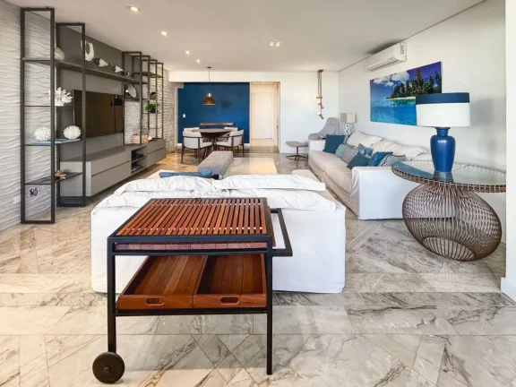 Imagem Apartamento de Luxo à venda na Riviera de São Lourenço Módulo 03: 3 suítes, varanda gourmet e vista para o mar. Venha conferir!
