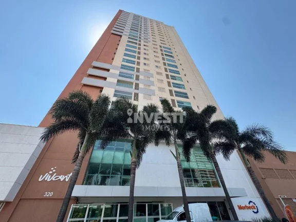 Imagem Apartamento com 1 dormitório para alugar, 50 m² por R$ 2.990,00/mês - Setor Marista - Goiânia/GO