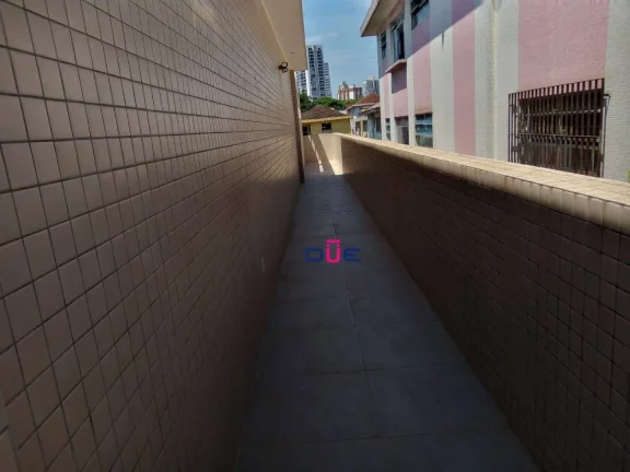Imagem Sobreposta alta duplex com 3 suítes e lazer completo no Boqueirão, Santos