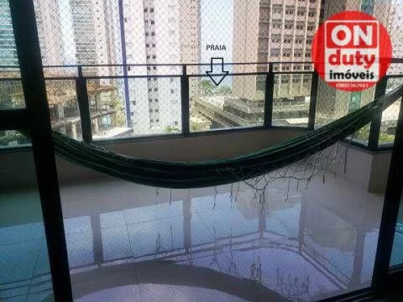 Imagem Apartamento com 3 dormitórios à venda, 107 m² por R$ 585.000,00 - Vila Luis Antônio - Guarujá/SP