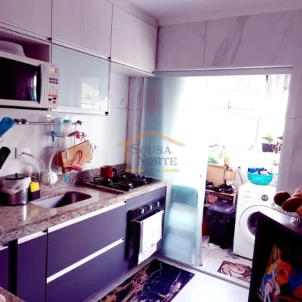Imagem Ótimo apartamento, 2 dormitórios, sendo 1 suíte, sala 2 ambientes, sacada, cozinha planejada, ár...