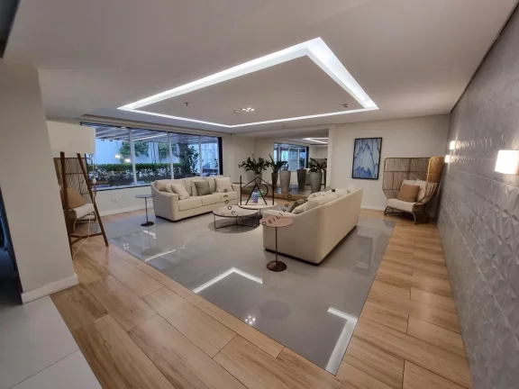 Imagem Apartamento para Venda em Praia Grande, Guilhermina, 3 dormitórios, 4 suítes, 5 banheiros, 2 vagas
