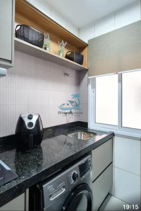 Imagem Apartamento mobiliado com 2 dormitórios a venda em Ubatuba, entre os bairros de Itaguá e Estufa 1.